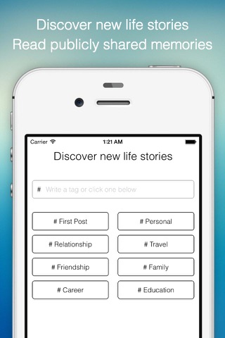 Histofme - Write micro journals and diaries screenshot 3