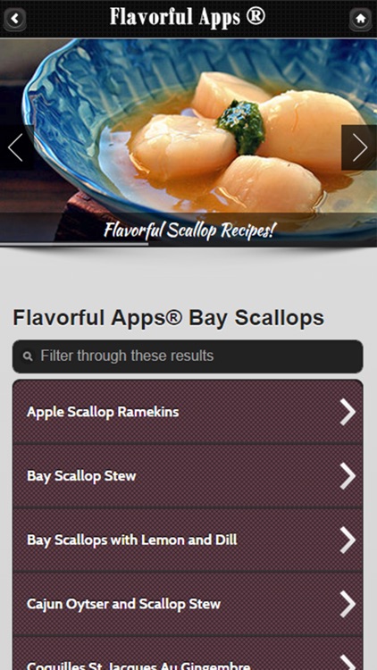 Scallop Recipes from Flavorful Apps®