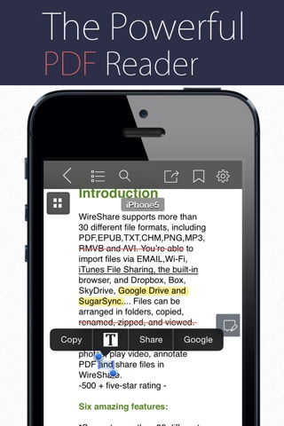 WireShare - PDF/EPUB/TXT/CHM Reader screenshot 4