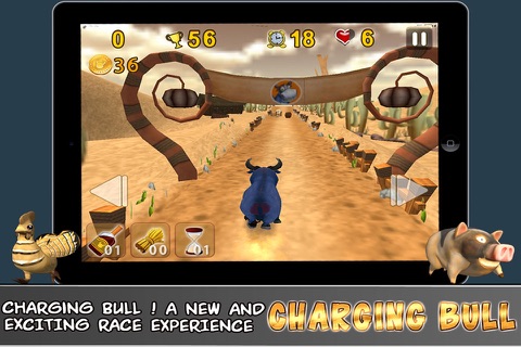 Charging Bull - A New & Addictive Style of Gameplay screenshot 3