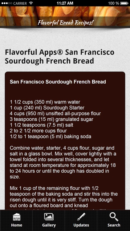 Bread Recipes from Flavorful Apps®