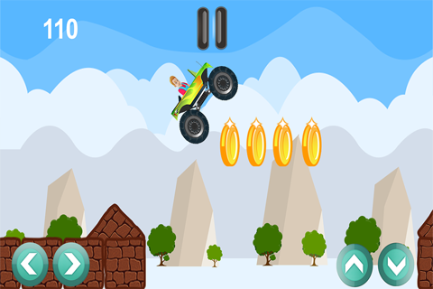 Monster Top Truck Stunts Free - Monster Truck Parking Simulator screenshot 3