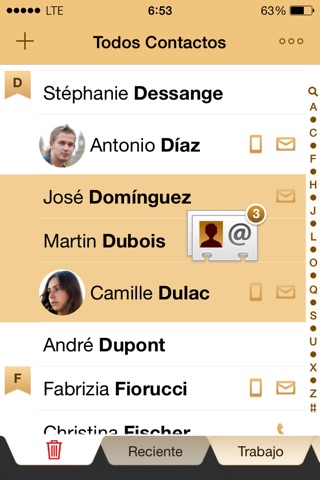 Contacts Pro Lite screenshot 3