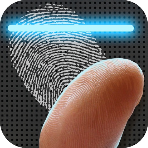 Fingerprint Age Simulator Icon