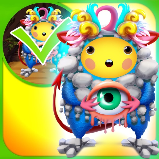 My Secret World Of Monsters Draw And Copy Club Game - Advert Free App Icon