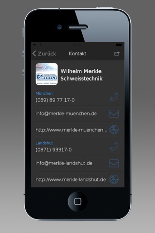 Merkle Schweisstechnik GmbH screenshot 4