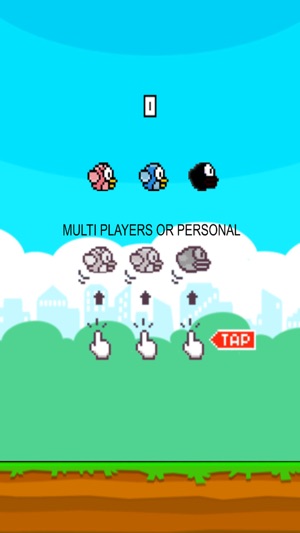 Flappy 3 Players Colorful(圖2)-速報App