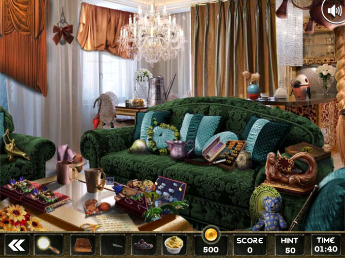 Missing Honeymoon Train Hidden Objects