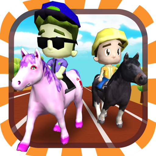 Horse Racing 3D Free (Kids Edition)