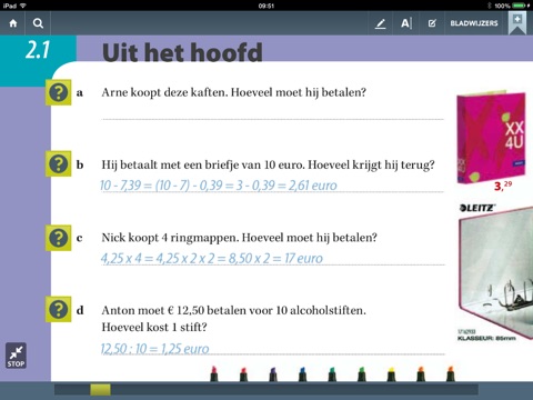 Digiboek schoolboekenplatform screenshot 2