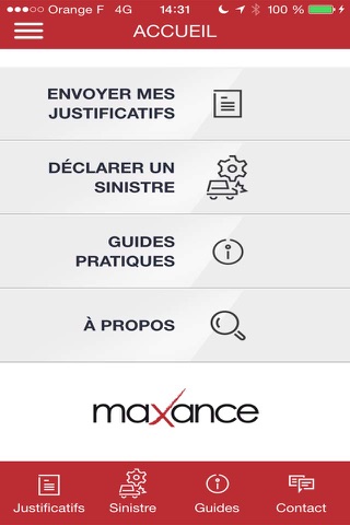 maXance screenshot 2