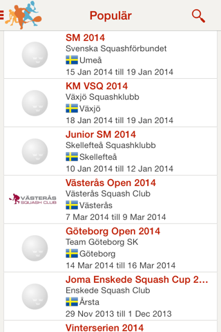Squash Sweden screenshot 3