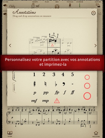 Play Beethoven – « Pour Elise » (partition interactive pour piano) screenshot 3