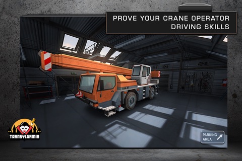 Construction Crane 3D Parking - Realistic Driving Simulator screenshot 2
