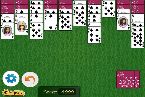 Spider Solitaire Kingdom screenshot 4