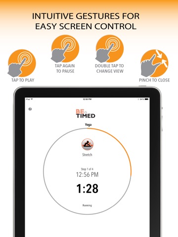 BeTimedHD - timer for interval training, yoga or meditation screenshot 3