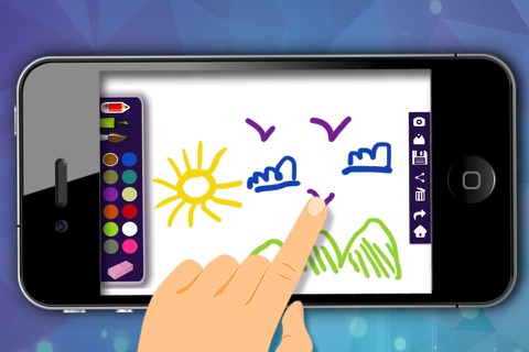 Doodle on images with your finger - Premium screenshot 2