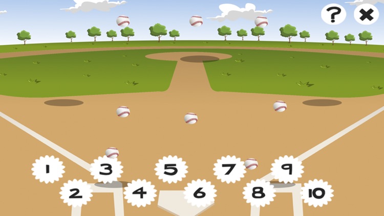 A Baseball Counting Game for Children: learn to count 1 - 10 screenshot-4