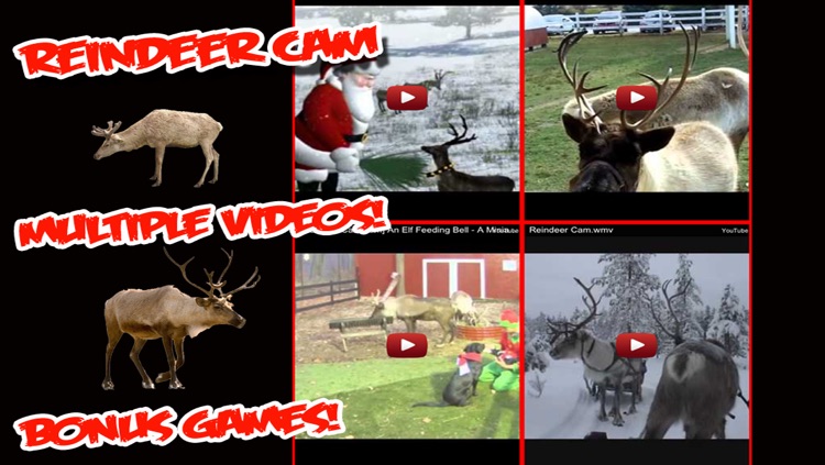 ReindeerCam - Watch Santa's Reindeer & More!