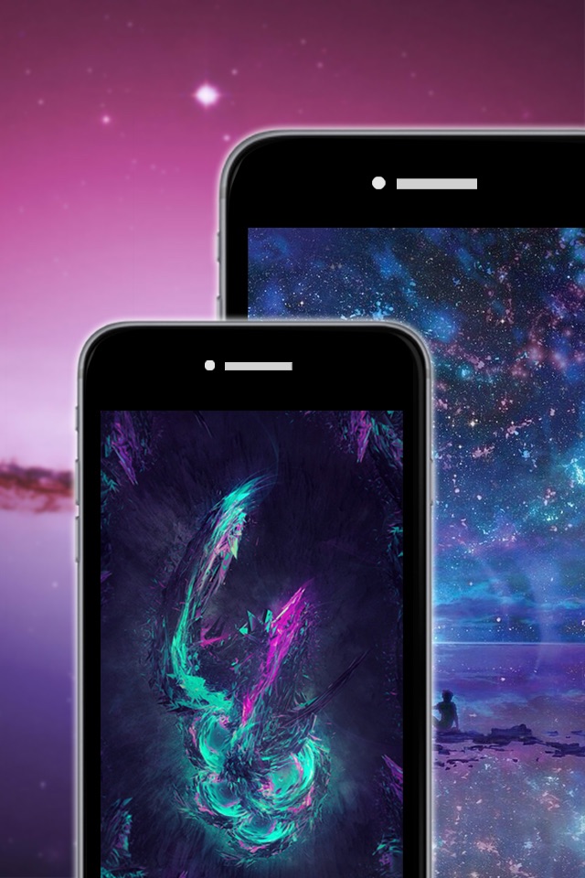 Galaxy Space Wallpapers & Backgrounds - Custom Home Screen Maker with HD Pictures of Astronomy & Planet screenshot 4