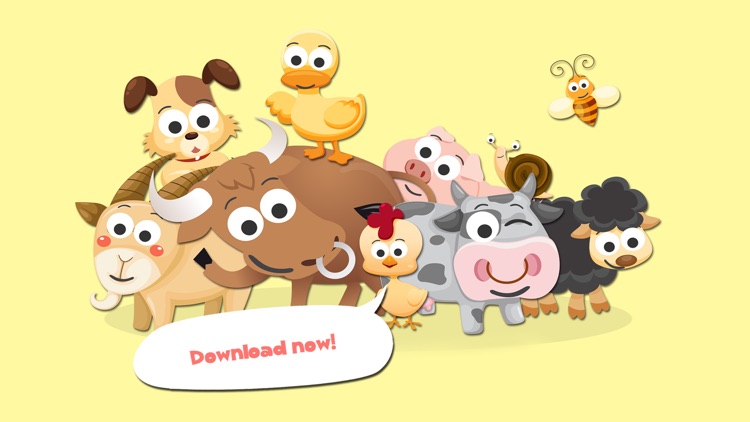 Play with Farm Animals Cartoon Memo Game for toddlers and preschoolers screenshot-4