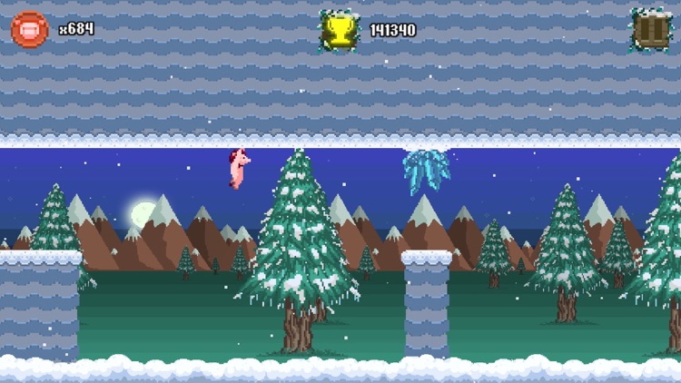 Lion Pig : Frozen Run screenshot-3