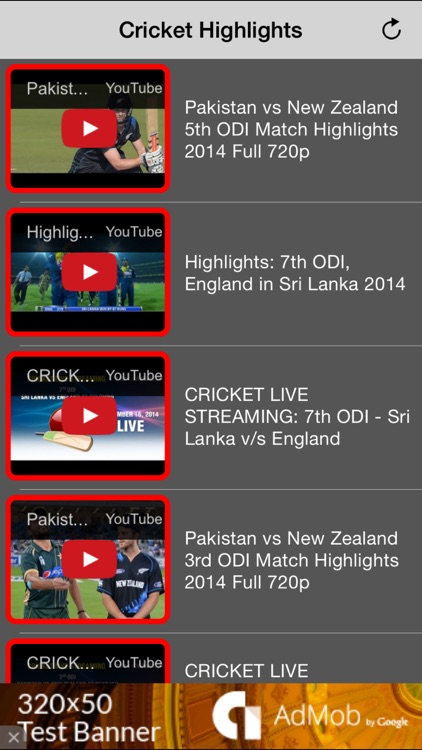 Cricket Highlights Videos - All Previous Match screenshot-3