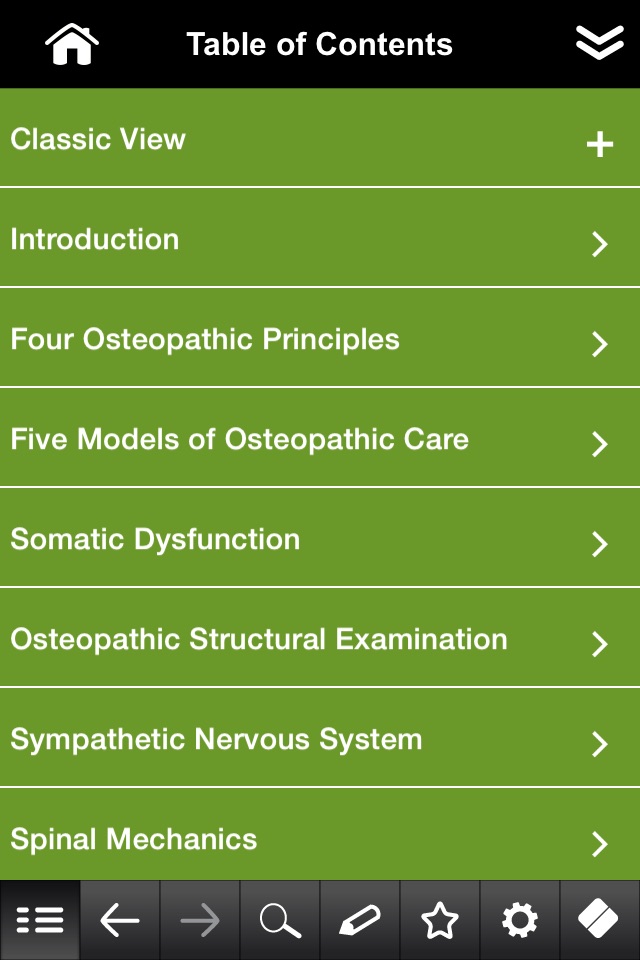 Osteopathic Medicine pocketcards screenshot 2