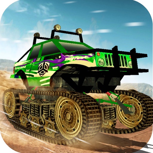 Monster Truck Tank Racing Icon