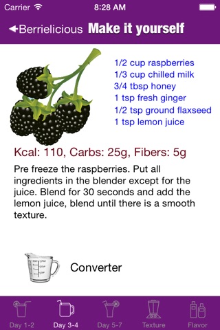 7 Day Fruit Smoothie Cleanser screenshot 3