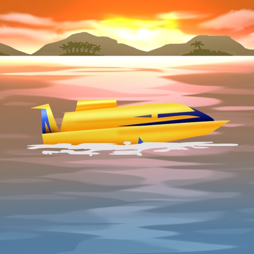 Sunset Speedboat - Paradise Heat Summer Fun icon