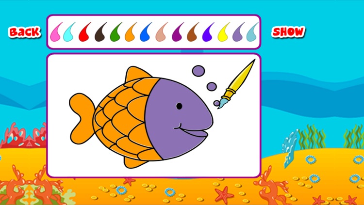 colouring book for kids - free game