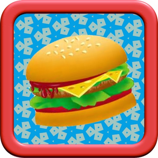 A delicious meal in happy restaurant: collect fast food icon