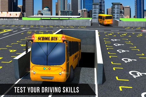 Multilevel School-Bus Driver: A Multi-Storey Parking Simulator screenshot 3