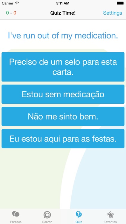 Portuguese Phrasebook - Travel in Portugal with ease screenshot-3