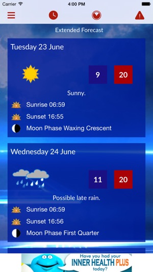 Sky News Weather(圖2)-速報App