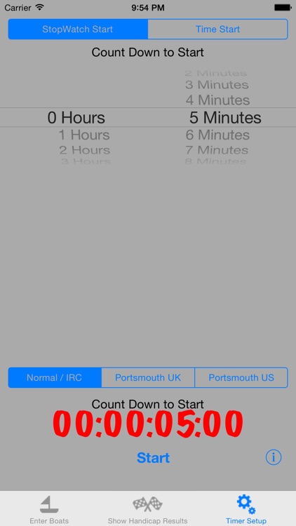 Sailing Handicap Calculator