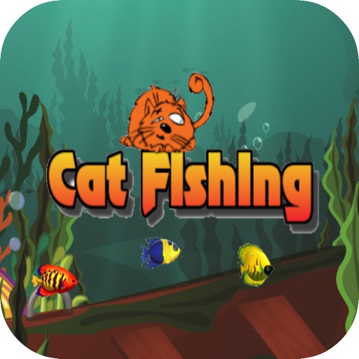Cat Fishing - Cute Cat Free Game for Kids iOS App