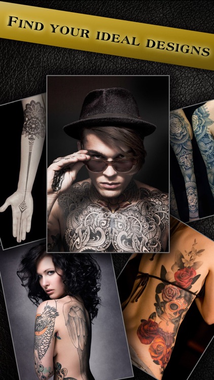 Tattoo Text Pro - Photo Editor to add tattoo on body art inked & artist fonts on pic