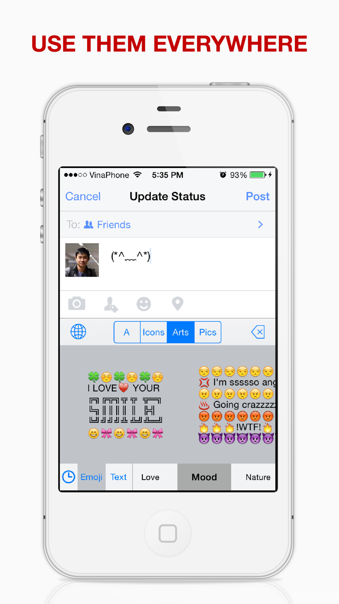 Emoji Keyboard Plus - The Most Advanced Emoji  Emoticon Keyboard Ever