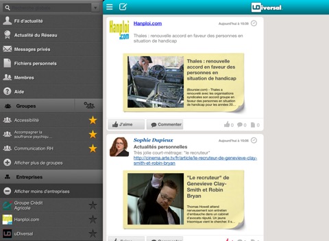 uDiversal for iPad screenshot 2