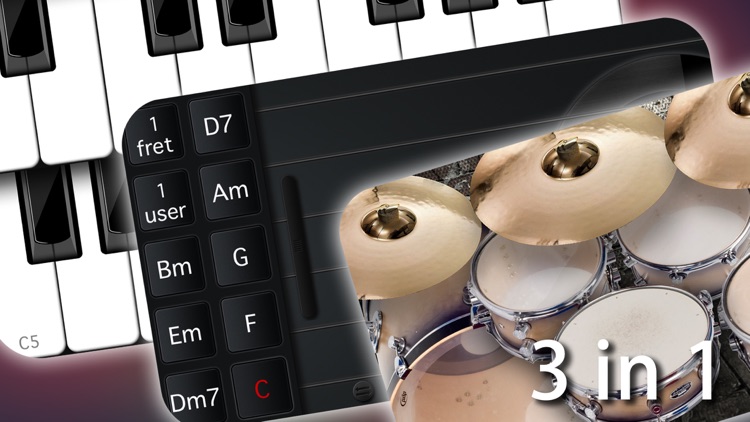 Band4U - Free - Piano Drums Guitar - All in one screenshot-0