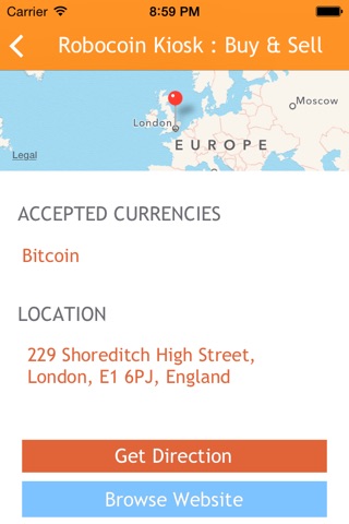 Bitcoin ATM Finder - Free Bitcoin Currency Exchange ATM Locator screenshot 3