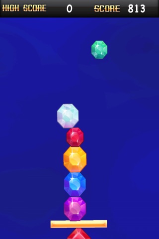 A Glittering Jewel Stack Up - Diamond Fall Challenge FREE screenshot 2