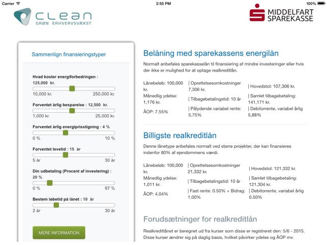 Energieffektivisering med Middelfart Sparekasse(圖2)-速報App