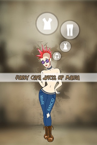 Funky Girl Dress Up Mania - celebrity fashion dressing game screenshot 3