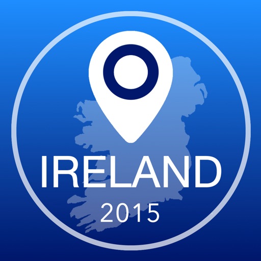 Ireland Offline Map + City Guide Navigator, Attractions and Transports icon