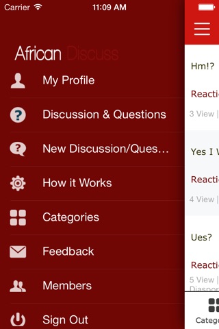 AfricanDiscuss screenshot 2