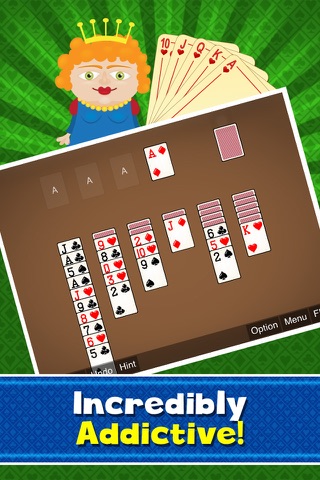 Aunt Mary Solitary Fun Card Solitaire Game Free screenshot 3