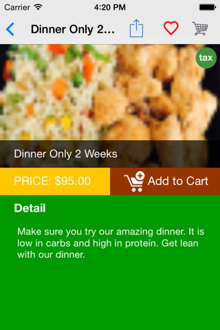 Live Lean Meals screenshot 4